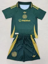 2025-26 Celtic Green Concept Edition Kids Soccer Jersey