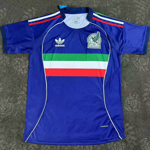 2025-26 Mexico Blue Special Edition Fans Soccer Jersey