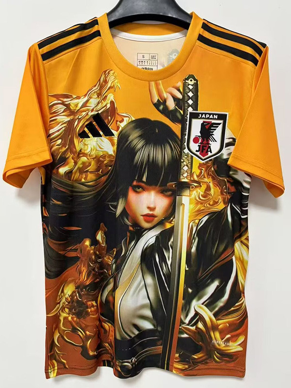 2025-26 Japan Pink Orange Special Edition Fans Soccer Jersey