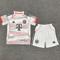 2025-26 Bayern Away Kids Soccer Jersey