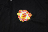 2025-26  Man Utd Black Short shirts and Long trousers Suit #C2518