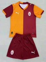2025-26 Galatasaray Home Kids Soccer Jersey