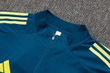 2025-26 JUV Royal blue Half Pull Tracksuit #B2532(半拉链)