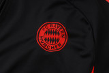 2025-26 Bayern Black Jacket Tracksuit #A2525