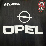 1997-1998 ACM Black Retro Soccer Jersey