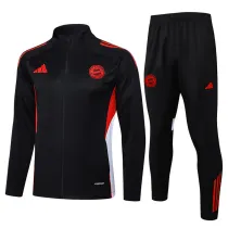 2025-26 Bayern Black Jacket Tracksuit #A2525