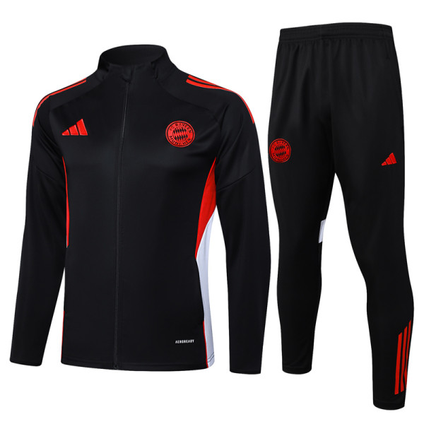 2025-26 Bayern Black Jacket Tracksuit #A2525