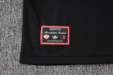 2025-26  Man Utd Black Short shirts and Long trousers Suit #C2518