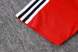 2025-26 Flamengo Red Short shirts and Long trousers Suit #C2517