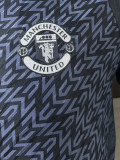 2025-26 Man Utd Grey Black Special Edition Player Version Training shirts