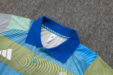 2025-26 RMA Blue Short shirts and Long trousers Suit #C2513