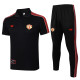 2025-26  Man Utd Black Short shirts and Long trousers Suit #C2518