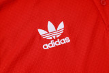 2025-26 Flamengo Red Short shirts and Long trousers Suit #C2517
