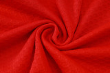 2025-26 Flamengo Red Short shirts and Long trousers Suit #C2517
