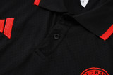 2025-26 Bayern Black Short shirts and Long trousers Suit #C2515