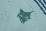 2025-26 Cruzeiro Light green Kids Half Pull Tracksuit (童装)(半拉链)