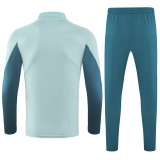 2025-26 Cruzeiro Light green Kids Half Pull Tracksuit (童装)(半拉链)
