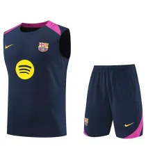 2025-26 BAR Royal blue Tank top and shorts suit