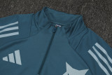 2025-26 Cruzeiro Dark green Kids Half Pull Tracksuit (童装)(半拉链)