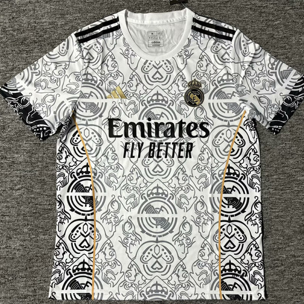 2025-26 RMA Special Edition Fans Training Shirts 圆领(队标图案)