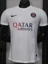2025-26 PSG White Special Edition Player Version Training shirts (队标印花)