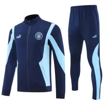 2025-26 Man City Royal blue Jacket Tracksuit