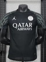 2024-25 PSG Black Player Version Training shirts