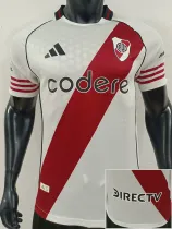 2025-26 River Plate Home Player Version Soccer Jersey