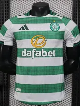 2025-26 Celtic Home Player Version Soccer Jersey