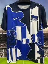 2025-26 Hertha BSC Blue Special Edition Fans Soccer Jersey