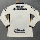 2025-26 Pumas UNAM Home Long Sleeve Soccer Jersey (长袖)