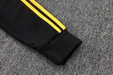 2025-26 RMA Black Jacket Tracksuit #A2529