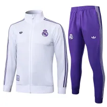 2025-26 RMA White Jacket Tracksuit #A2532
