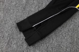 2025-26 RMA Black Jacket Tracksuit #A2529