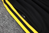 2025-26 RMA Black Jacket Tracksuit #A2529