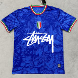 2024-25 Italy Blue Special Edition Fans Soccer Jersey (Print Personalized AD)