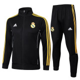 2025-26 RMA Black Jacket Tracksuit #A2529