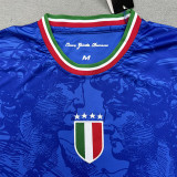 2024-25 Italy Blue Special Edition Fans Soccer Jersey (Print Personalized AD)