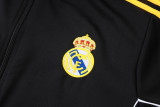 2025-26 RMA Black Jacket Tracksuit #A2529