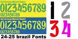 2024-25 Brazil Black Grey Special Edition Fans Soccer Jersey (耶稣黑灰)
