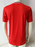 1989-1990 CA Independiente Red Retro Soccer Jersey (三叶草)