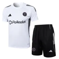 2025-26 Inter Miami White Training Short Suit #D2545