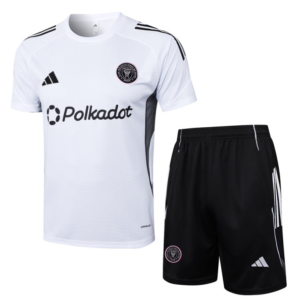 2025-26 Inter Miami White Training Short Suit #D2545
