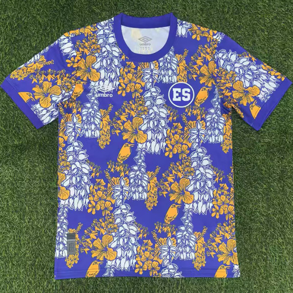 2025-26 Salvador Blue Yellow Training shirts