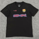 2025-26 BAR Black High Quality Casual T-Shirt #圆领彩标