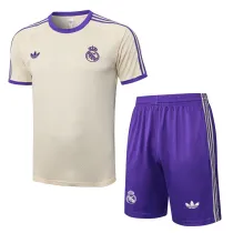 2025-26 RMA Khaki Training Short Suit #D2549