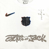 2025-26 BAR White High Quality Casual T-Shirt #圆领黑标