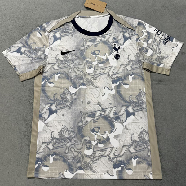 2025-26 TOT Grey White Training shirts