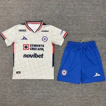 2025-26 Cruz Azul Away Kids Soccer Jersey