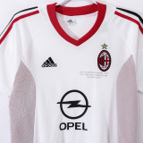 2002-2003 ACM Away Retro Soccer Jersey (带决赛字)